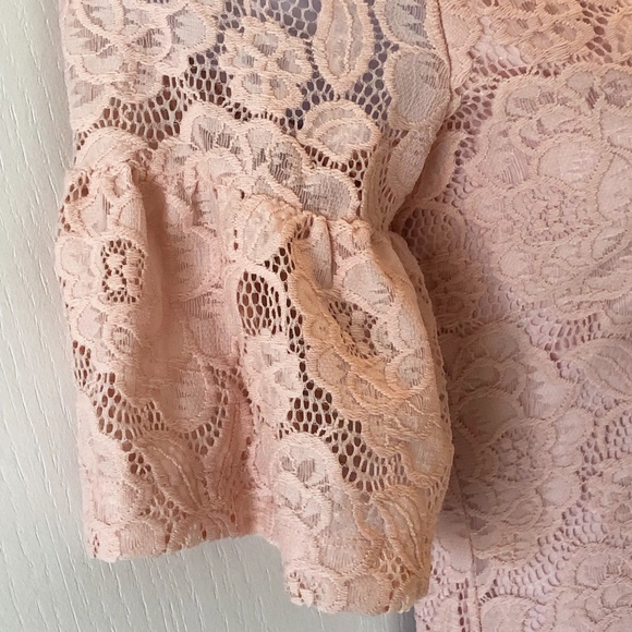 Pale Pink Floral Dress Size: 6 Ivanka Trump - Picture 6 of 13